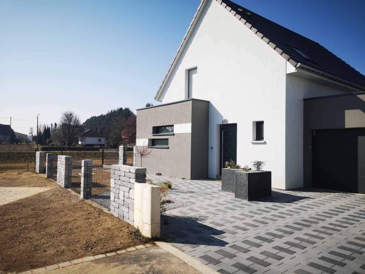 Enrochement paysager Berrwiller