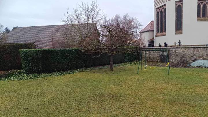 Mise au propre jardin Berrwiller